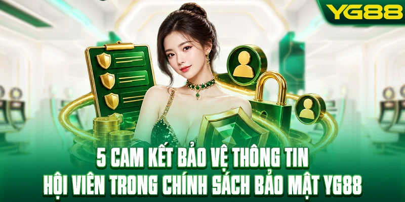5 cam kết bảo vệ thông tin hội viên trong chính sách bảo mật YG88