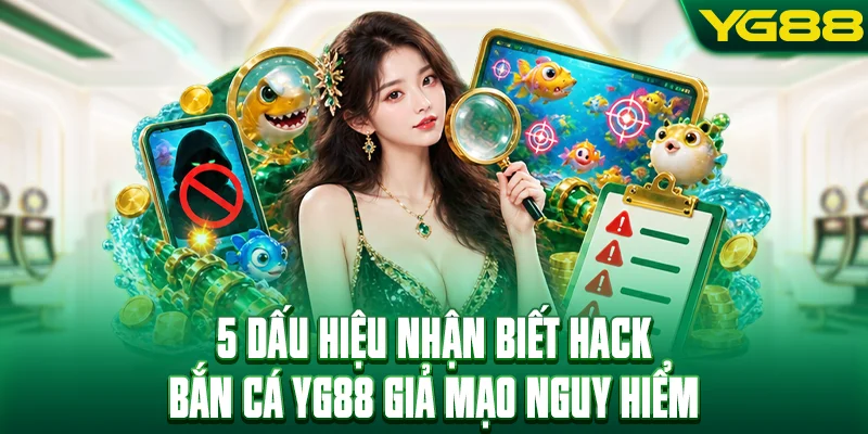 5 dấu hiệu nhận biết hack bắn cá YG88 giả mạo nguy hiểm
