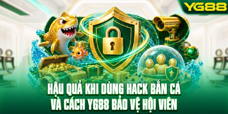 Hậu quả khi dùng hack bắn cá và cách nhà cái YG88 bảo vệ hội viên